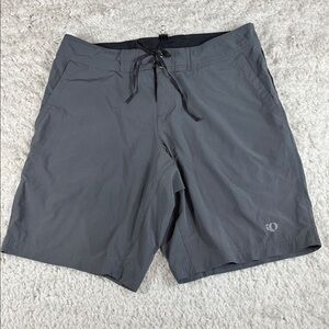 Pearl Izumi Men's Journey Mountain Biking Shorts, Unlined, Gray, Size Medium